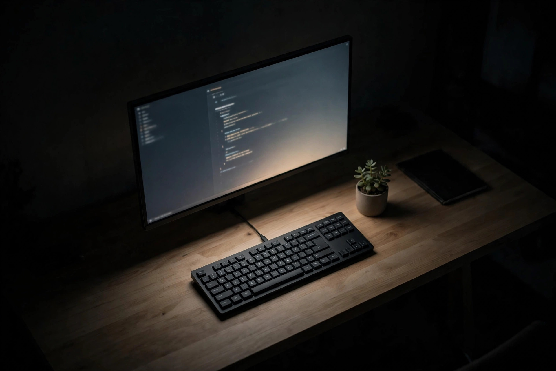 Desk setup